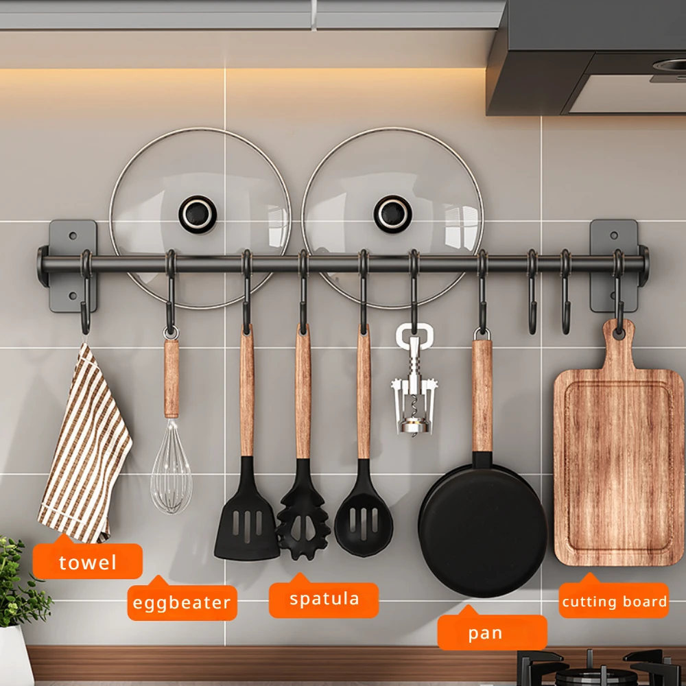 No punch Kitchen Hook Rack Sta - огляд і ціна Kitchen Uncle